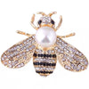 Wholesale Alloy Diamondencrusted Insectshaped Women's Brooch