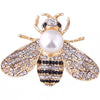 Wholesale Alloy Diamondencrusted Insectshaped Women's Brooch