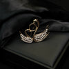 Wholesale Alloy Diamondencrusted Vintage Bow Brooch With Electroplating For Women's Clothing Accessories