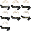 Wholesale Alloy Digital Crown Headband Shoulder Strap Headdress For Women With Simple Geometric Style And Electroplating Treatment