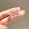 Wholesale Alloy Dragonfly Brooch For Women With Electroplating Treatment
