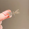 Wholesale Alloy Dragonfly Brooch For Women With Electroplating Treatment