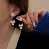Wholesale Alloy Dropshaped Geometric Women's Long Tassel Earrings