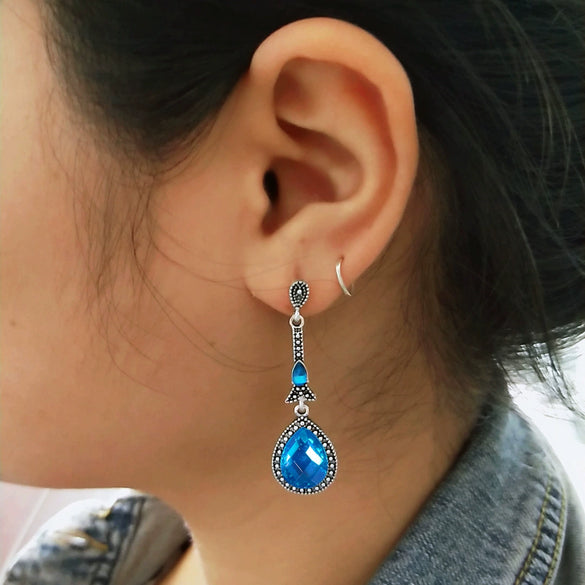 Wholesale Alloy Earrings For Women With Geometric Pattern And Electroplating Treatment
