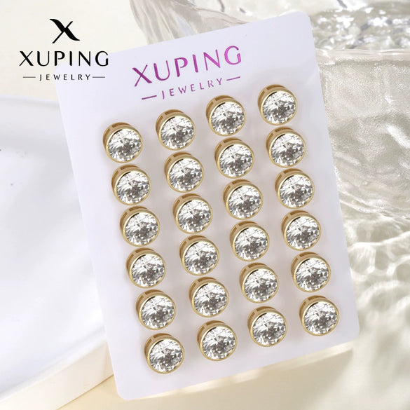 Wholesale Alloy Earrings Minimalist Style With Heart And Star Shapes Electroplated For Women