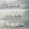 Wholesale Alloy Earrings Minimalist Style With Heart And Star Shapes Electroplated For Women