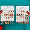 Wholesale Alloy Earrings With Cartoon Characters Dripping Oil Design For Women Festival Elements Style