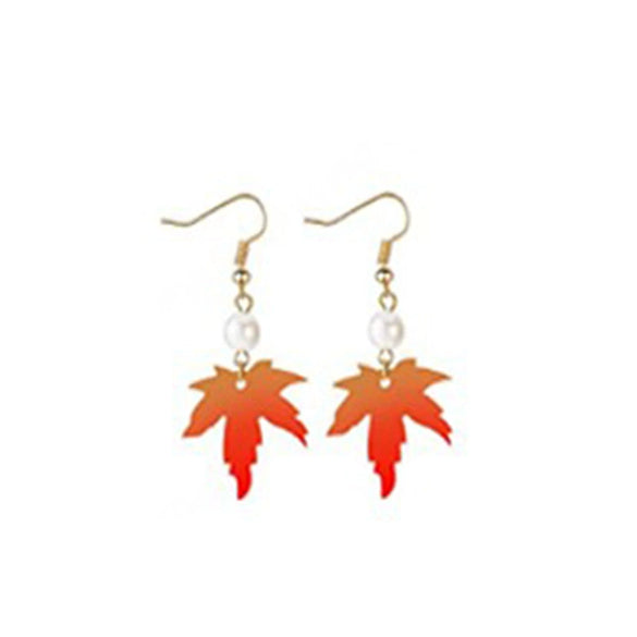 Wholesale Alloy Earrings With Leaf Geometric Animal Zodiac Patterns And Electroplating For Women
