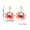 Wholesale Alloy Electroplated Animal Patterned Earrings For Women With Vacation Style
