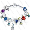 Wholesale Alloy Electroplated Cartoon Character Beaded Charm Bracelet For Unisex