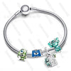 Wholesale Alloy Electroplated Cartoon Character Beaded Charm Bracelet For Unisex
