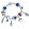 Wholesale Alloy Electroplated Cartoon Character Beaded Charm Bracelet For Unisex