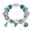 Wholesale Alloy Electroplated Cartoon Character Beaded Charm Bracelet For Unisex