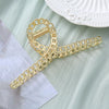 Wholesale Alloy Electroplated Fashion Ponytail Shark Hair Clip For Women