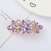 Wholesale Alloy Electroplated Flower Rhinestone Hairpin For Women