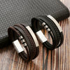Wholesale Alloy Electroplated Geometric Bracelets For Men