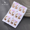 Wholesale Alloy Electroplated Geometric Circle Women's Earrings