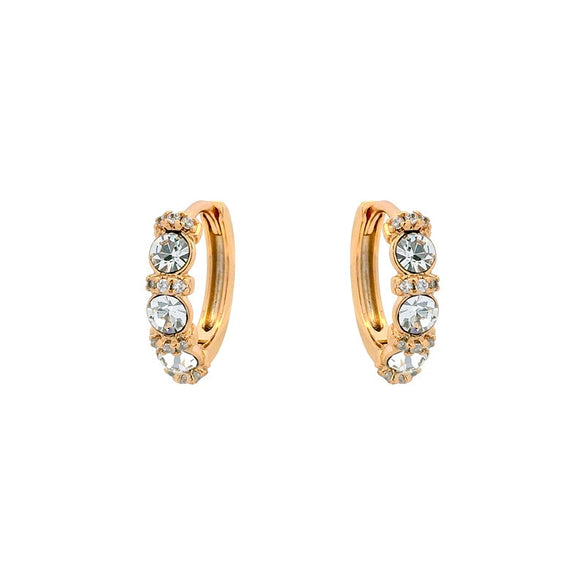Wholesale Alloy Electroplated Geometric Circle Women's Earrings