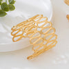 Wholesale Alloy Electroplated Geometric Exaggerated Hollowout Metal Bracelets Accessories