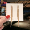 Wholesale Alloy Electroplated Geometric Pin Earrings For Women