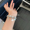 Wholesale Alloy Electroplated Heart Shape Pendant Bracelet For Women