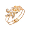 Wholesale Alloy Electroplated Irregular Starfish Pearl Bracelet Women's Beach Jewelry Accessories