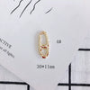 Wholesale Alloy Electroplated Jewelry Accessories Abstract Elephant Sunflower Heart Shaped Pendant Earrings