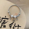 Wholesale Alloy Electroplated Little Fresh Style Sunflower Beaded Diy Bracelet