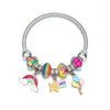 Wholesale Alloy Electroplated Wave Pattern Cartoon Bracelet For Women