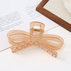 Wholesale Alloy Electroplated Women's Fashionable Transparent Shark Hair Clip