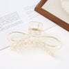 Wholesale Alloy Electroplated Women's Fashionable Transparent Shark Hair Clip