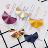 Wholesale Alloy Electroplating Geometric Fan Jewelry Accessories Earrings Pendant