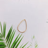 Wholesale Alloy Electroplating Geometric Heart Drop Double Hanging Earrings Pendant Jewelry Accessories