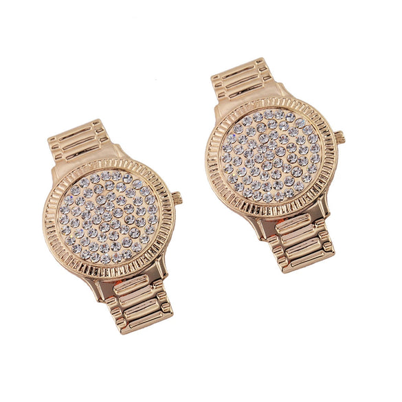 Wholesale Alloy Electroplating Personality Geometric Women's Fashion Allmatch Decorative Earrings