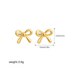 Wholesale Alloy Fashion Geometric And Heart Shape Electroplated Earrings