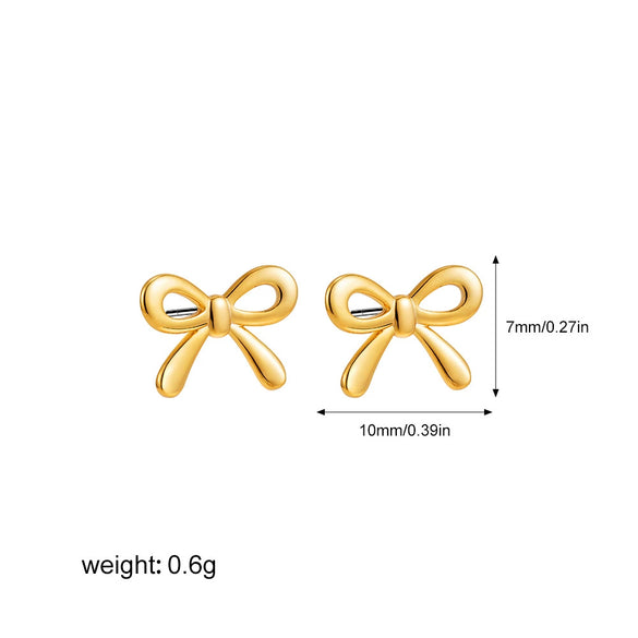 Wholesale Alloy Fashion Geometric And Heart Shape Electroplated Earrings