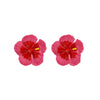 Wholesale Alloy Floral Dripping Oil Earrings For Women