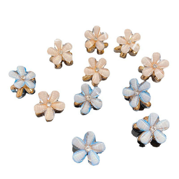 Wholesale Alloy Flower Baking Varnish Women's Hairpin Headdress Hair Accessories