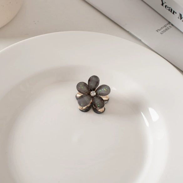 Wholesale Alloy Flower Baking Varnish Women's Hairpin Headdress Hair Accessories
