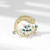 Wholesale Alloy Flower Brooch For Women With Electroplating Treatment