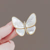 Wholesale Alloy Flower Butterfly Women's Brooch With Electroplating For Suit Accessories