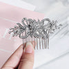 Wholesale Alloy Flower Diamond Women's Retro Headdress Hair Comb