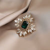 Wholesale Alloy Flowershaped Minimalist Style Electroplated Women's Brooch