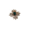 Wholesale Alloy Flowershaped Minimalist Style Electroplated Women's Brooch