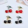 Wholesale Alloy Fruit Style Dripping Oil Jewelry Accessories Including Bracelet Pendant Necklace Earrings