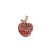 Wholesale Alloy Fruit Style Watermelon Pendant Necklace With 18K Gold Electroplating For Women