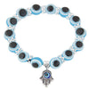 Wholesale Alloy Geometric Beaded Evil Eye Hand Of Fatima Women's Bracelet Jewelry