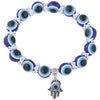 Wholesale Alloy Geometric Beaded Evil Eye Hand Of Fatima Women's Bracelet Jewelry