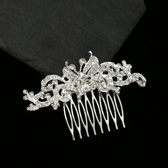 Wholesale Alloy Geometric Comb Hair Accessories For Children With Electroplating Treatment