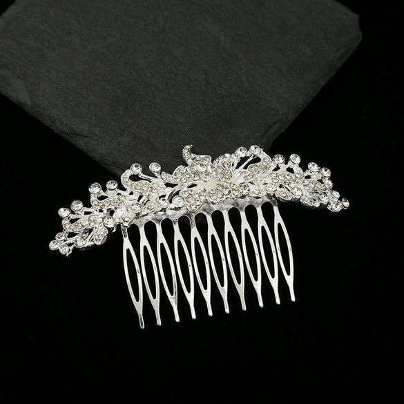 Wholesale Alloy Geometric Comb Hair Accessories For Children With Electroplating Treatment